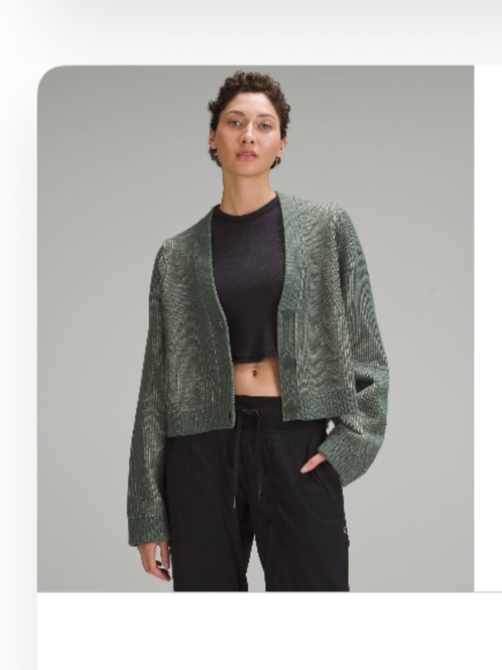 lululemon Cotton Blend Cardigan